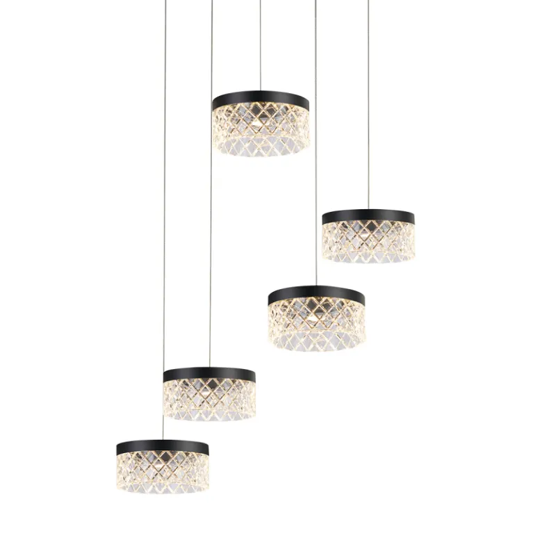 Подвесной светильник Delight Collection MD21020075 MD21020075-5A matt black в Нижнем Новгороде