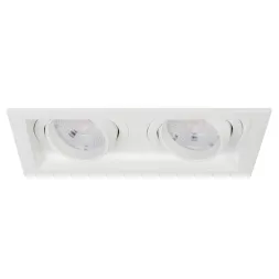 Встраиваемый светильник Arlight MS-VORTEX-BUILT-S170x90-2x12W Day4000 (WH-WH, 40 deg, 230V) 057771