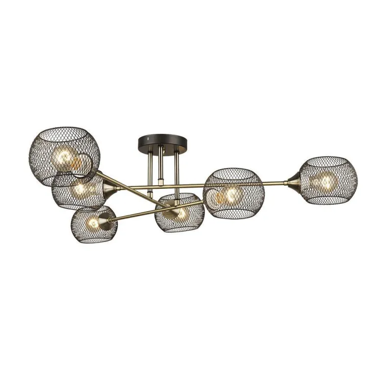 Потолочная люстра Seven Fires Stelara WD3511/6C-BK-AB-BK в Нижнем Новгороде