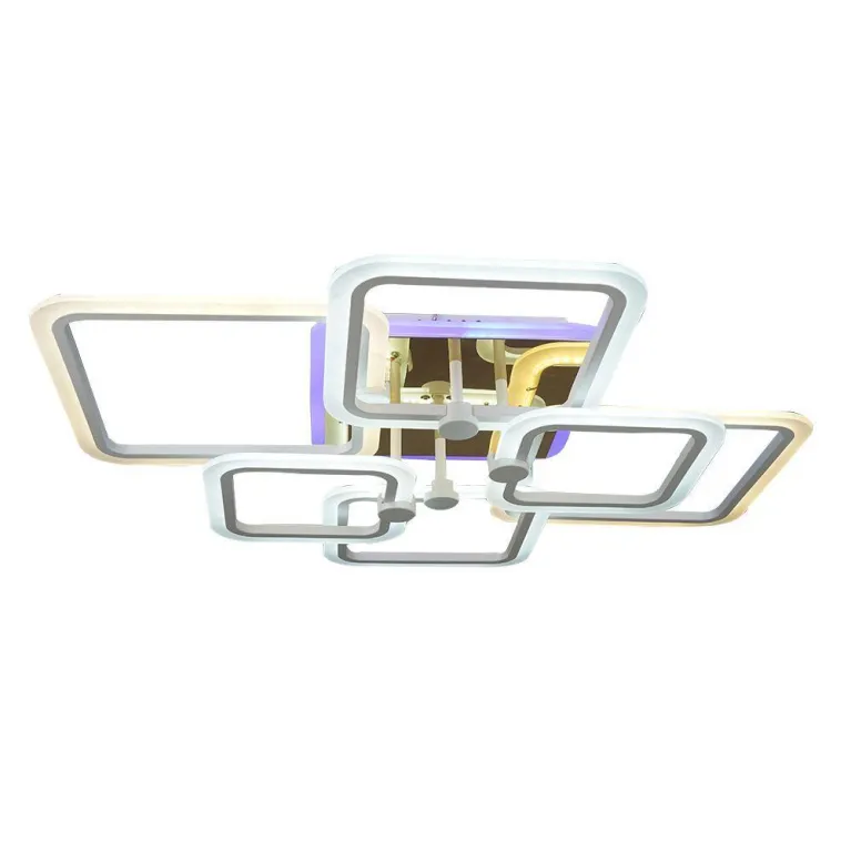 Потолочная светодиодная люстра Seven Fires Adzhira WD7500/6C-WT-FGD-RGB в Нижнем Новгороде