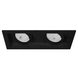 Встраиваемый светильник Arlight MS-VORTEX-BUILT-S170x90-2x12W Day4000 (BK-BK, 20 deg, 230V) 058439
