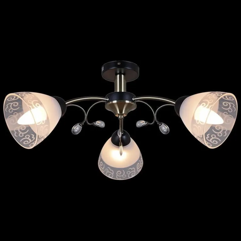 Потолочная люстра Illumico IL0287-3CSQ-29 BK AB в Нижнем Новгороде