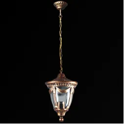 Уличный подвесной светильник Reluce 00248-0.3-001H BKG