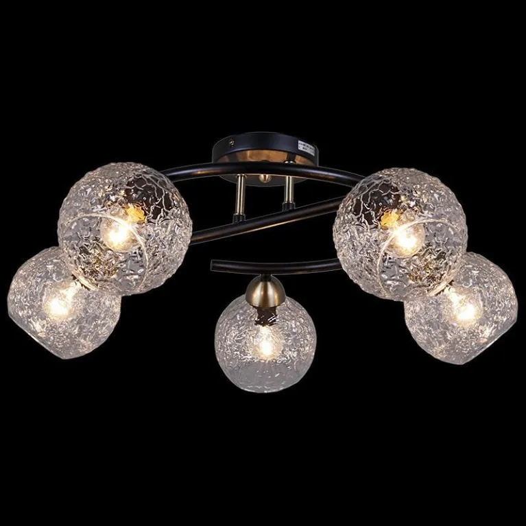 Потолочная люстра Illumico IL0296-5CSQ-79 BK AB в Нижнем Новгороде