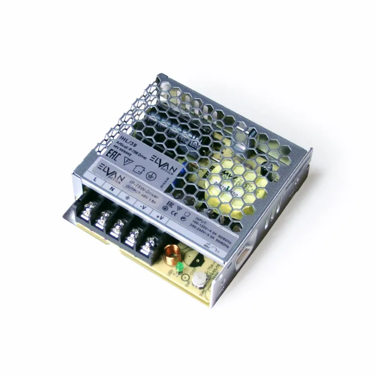 Блок питания Elvan 75Вт DC48В 1.6А IP-75W-Driver в Нижнем Новгороде