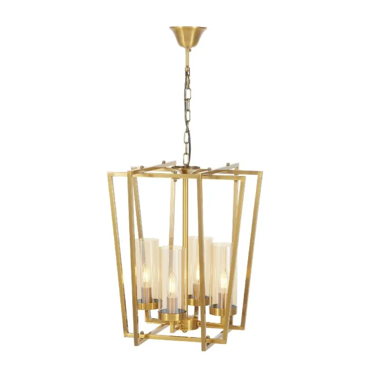 Подвесная люстра Lumina Deco Afres LDP 1246-4 MD+AB в Нижнем Новгороде