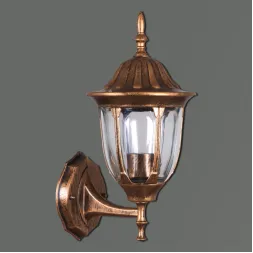 Уличный настенный светильник Reluce 00867-0.2-001W BKG