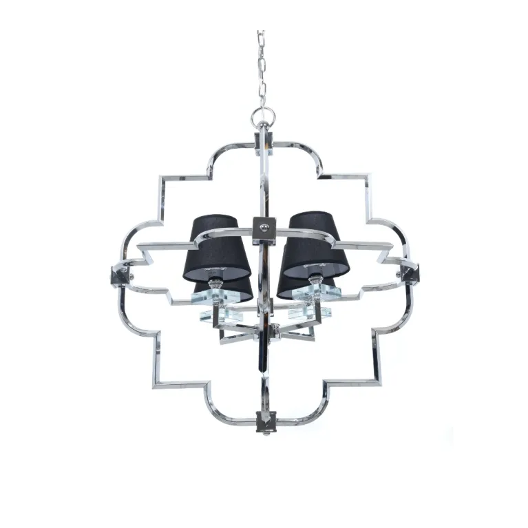 Подвесная люстра Lumina Deco Baltimore LDP 8020-4 CHR+BK в Нижнем Новгороде