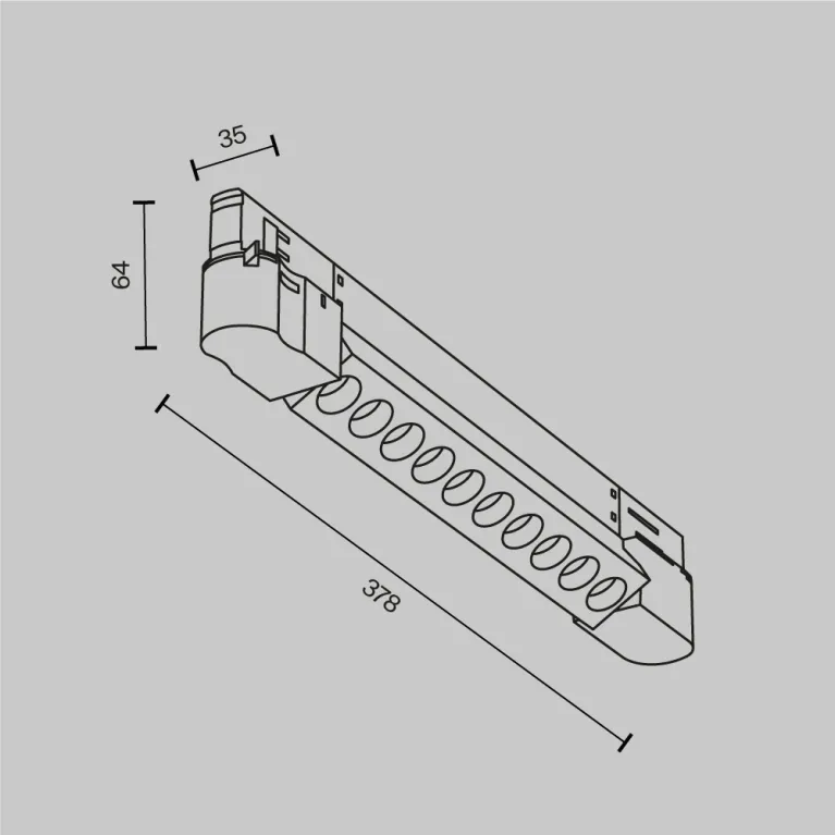 Трековый трехфазный светильник Maytoni Points TR195-3-10W2.7K-M-B в Нижнем Новгороде