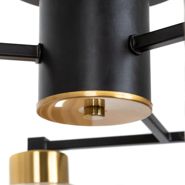 Потолочная люстра Arte Lamp Leo A7027PL-8BK в Нижнем Новгороде