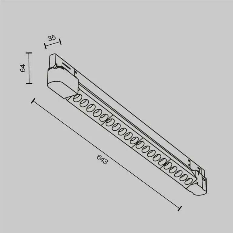 Трековый трехфазный светильник Maytoni Points TR195-3-20W2.7K-M-B в Нижнем Новгороде