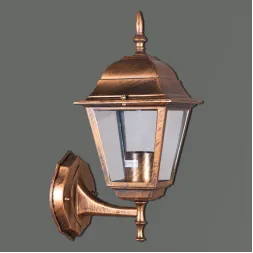 Уличный настенный светильник Reluce 08242-0.2-001W BKG