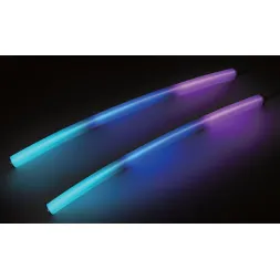 Светодиодная лента герметичная Arlight MOONLIGHT-BLACK-TOP-G280-D25mm 24V RGB 360deg (14.4 W/m, IP65