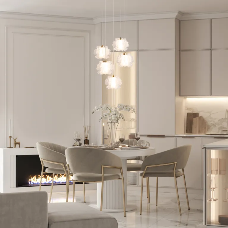 Подвесной светильник Freya Flower FR5579PL-L40BS в Нижнем Новгороде