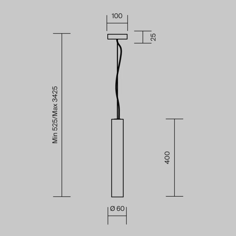 Подвесной светильник Maytoni Basic Texture MOD461PL-L5BGK в Нижнем Новгороде