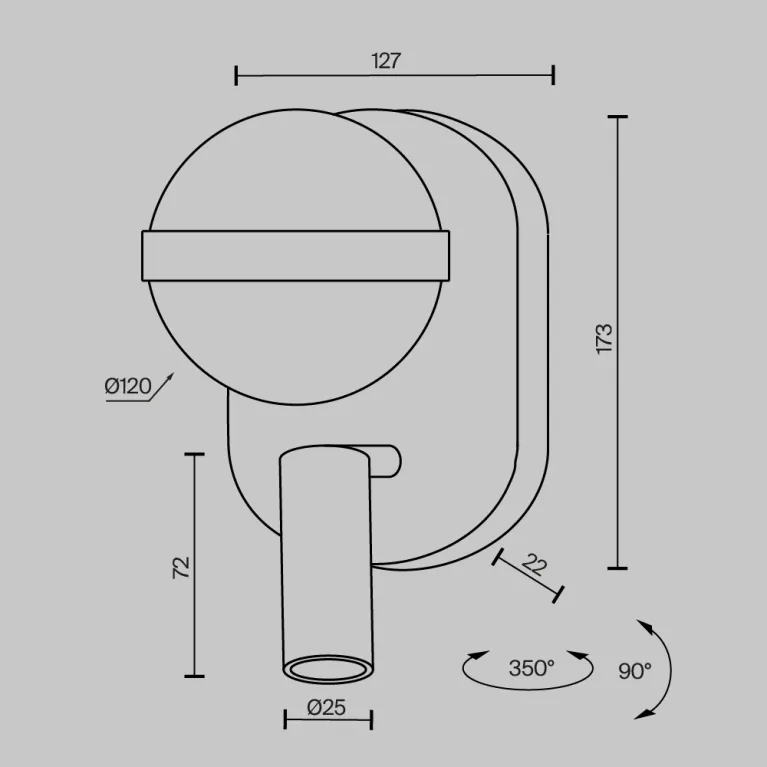 Бра Maytoni Dialogue MOD441WL-L8BS3K в Нижнем Новгороде
