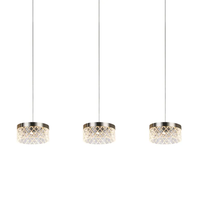 Подвесной светильник Delight Collection MD21020075 MD21020075-3B satin nickel в Нижнем Новгороде