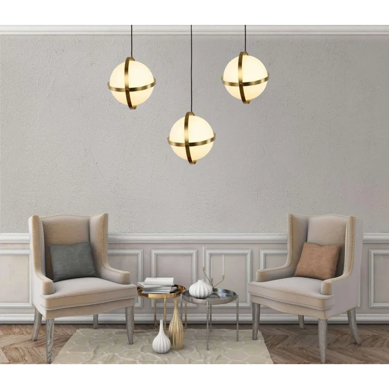 Подвесной светильник Lumina Deco Signia LDP 6833-200 WT+GD в Нижнем Новгороде