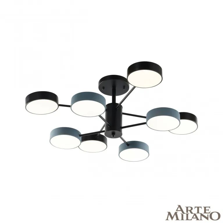 Люстра на штанге Arte Milano Ferrara 250906/8B Bk/Gr в Нижнем Новгороде