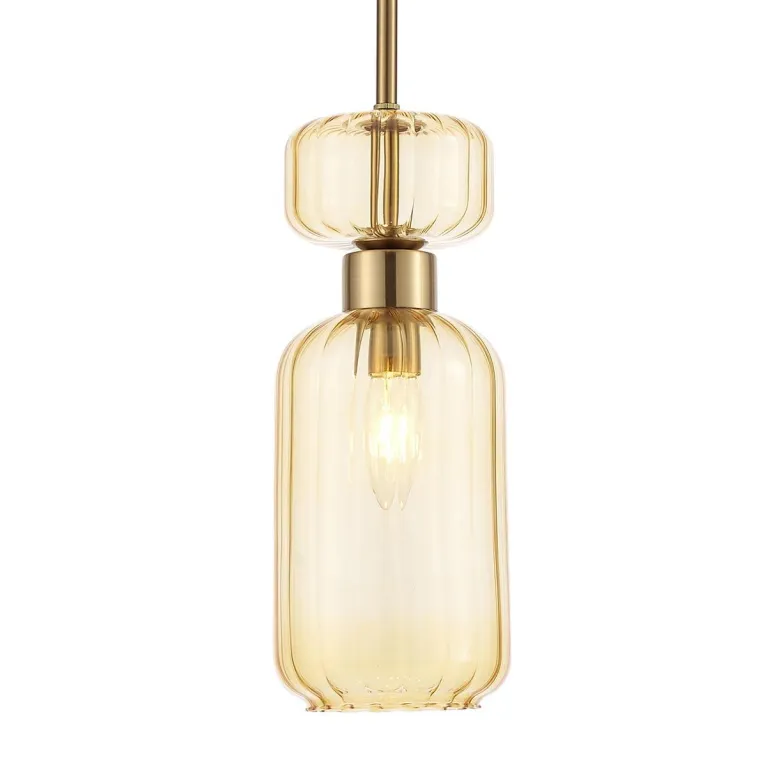 Подвесной светильник Escada Gloss 1141/1S Amber в Нижнем Новгороде