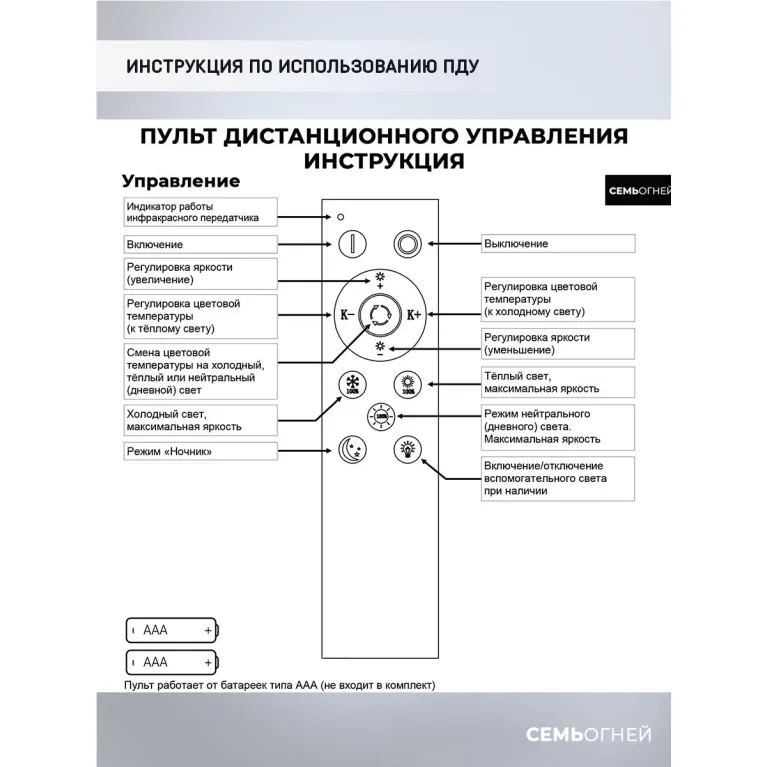 Потолочная светодиодная люстра Seven Fires Arain SF5044/3C-WT в Нижнем Новгороде
