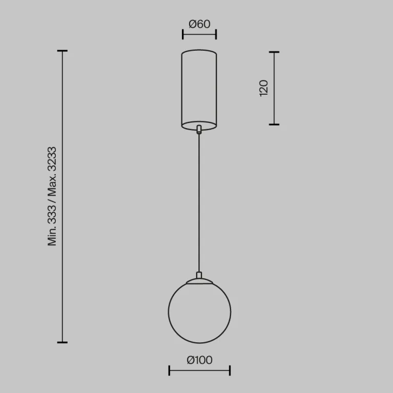 Подвесной светильник Maytoni Yora MOD464PL-L5BSK в Нижнем Новгороде