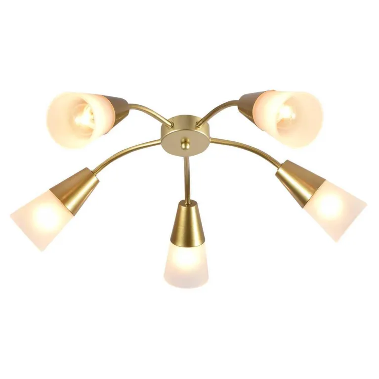 Потолочная люстра Escada Aquilegia 1100/5P Gold в Нижнем Новгороде