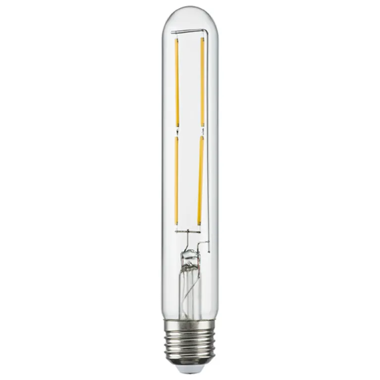 Лампа светодиодная филаментная Lightstar LED Filament E27 6W 4000K трубчатая прозрачная 933904 в Нижнем Новгороде