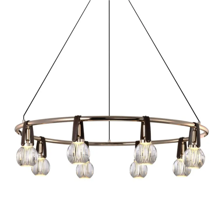 Подвесная люстра Delight Collection P0853-8C s-gold в Нижнем Новгороде