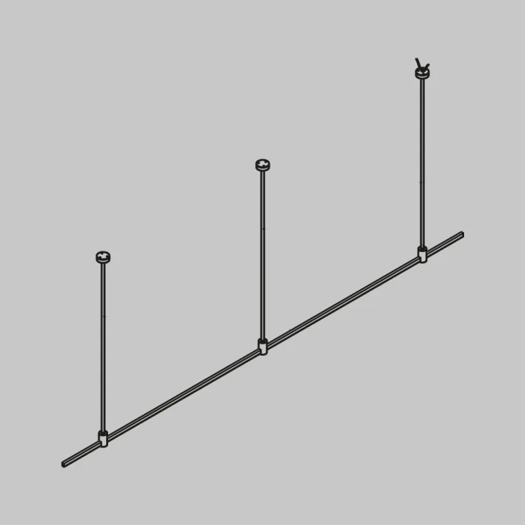 Основание Long прямое для трековых светильников Maytoni Technical Flarity TFC-Flar-L01-B в Нижнем Новгороде