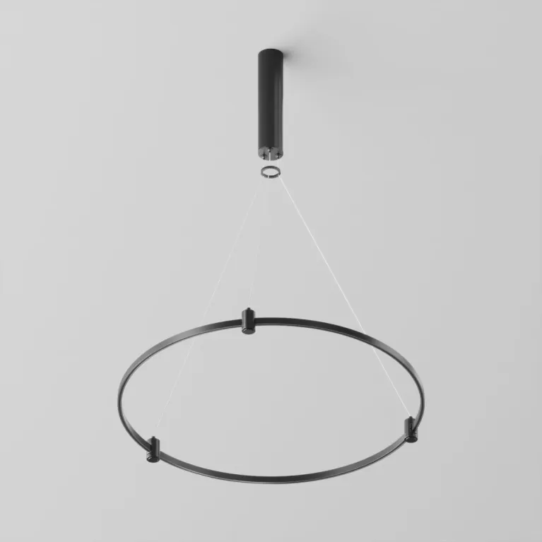 Основание круглое для трековых светильников Maytoni Technical Flarity TFC-Flar-H02-B в Нижнем Новгороде