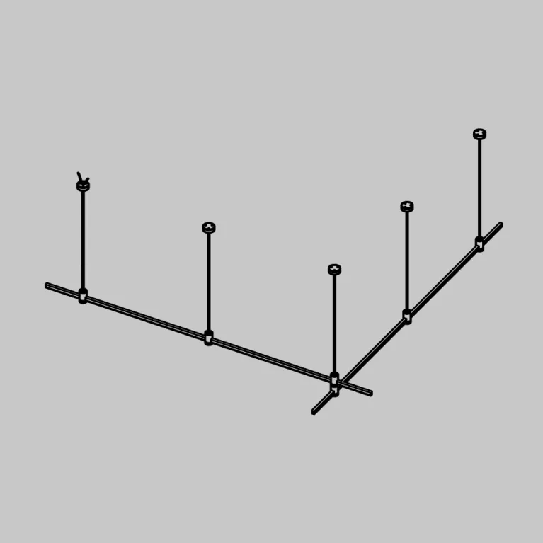 Основание на подвесах Hang для трековых светильников Maytoni Technical Flarity TFC-Flar-H06-BS в Нижнем Новгороде