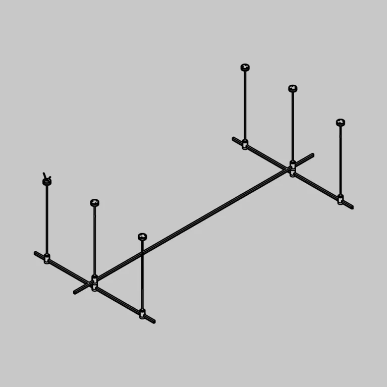 Основание на подвесах Hang для трековых светильников Maytoni Technical Flarity TFC-Flar-H07-B в Нижнем Новгороде