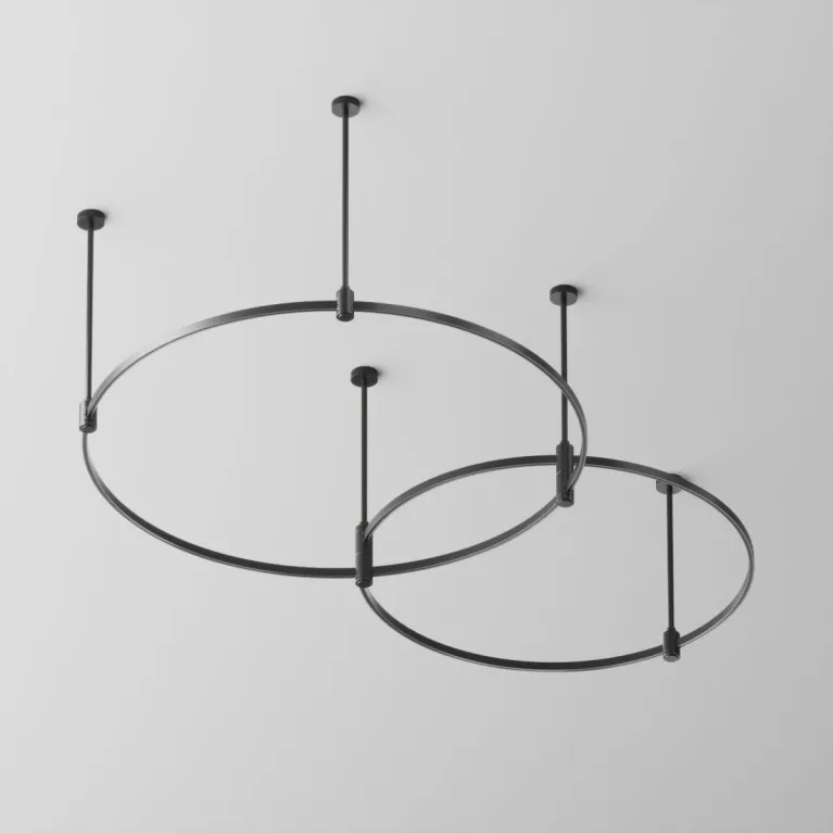 Основание Medium круглое двухуровневое для трековых светильников Maytoni Flarity TFC-Flar-M01-B в Нижнем Новгороде