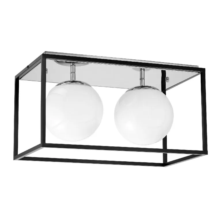 Потолочный светильник Lumina Deco Maldini LDC 8060-2 CHR+BK в Нижнем Новгороде