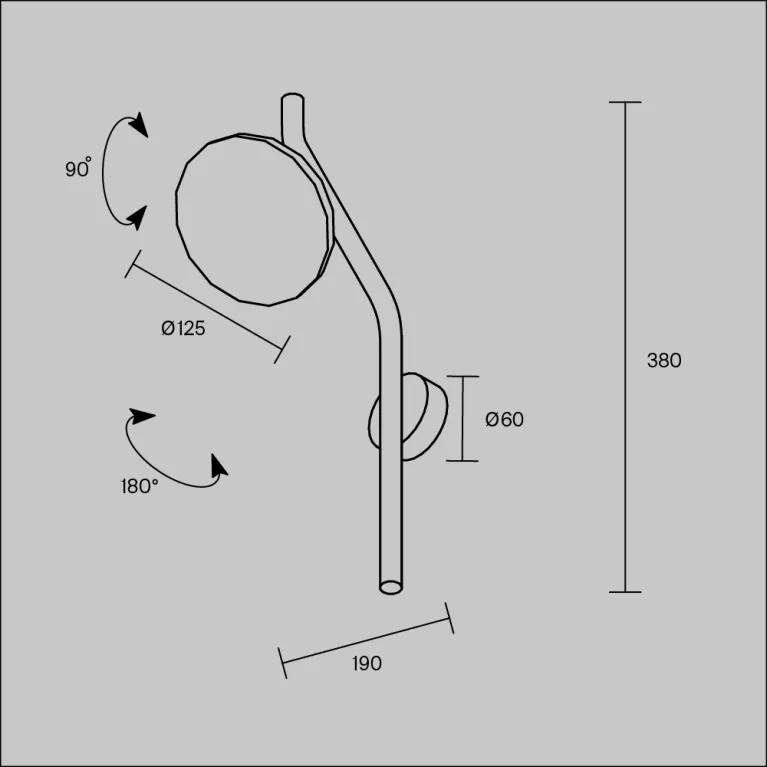 Бра Maytoni Vita MOD451WL-L8B3K в Нижнем Новгороде