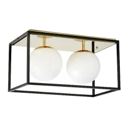Потолочный светильник Lumina Deco Maldini LDC 8060-2 F.GD+BK