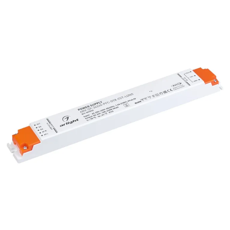 Блок питания Arlight ARV-SP-24240-PFC-DT8-CCT-LONG (24V, 10A, 240W) 047033 в Нижнем Новгороде
