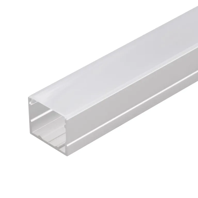 Профиль с экраном Arlight ARH-CH17-2000-ANOD (Алюминий) 055692 в Нижнем Новгороде