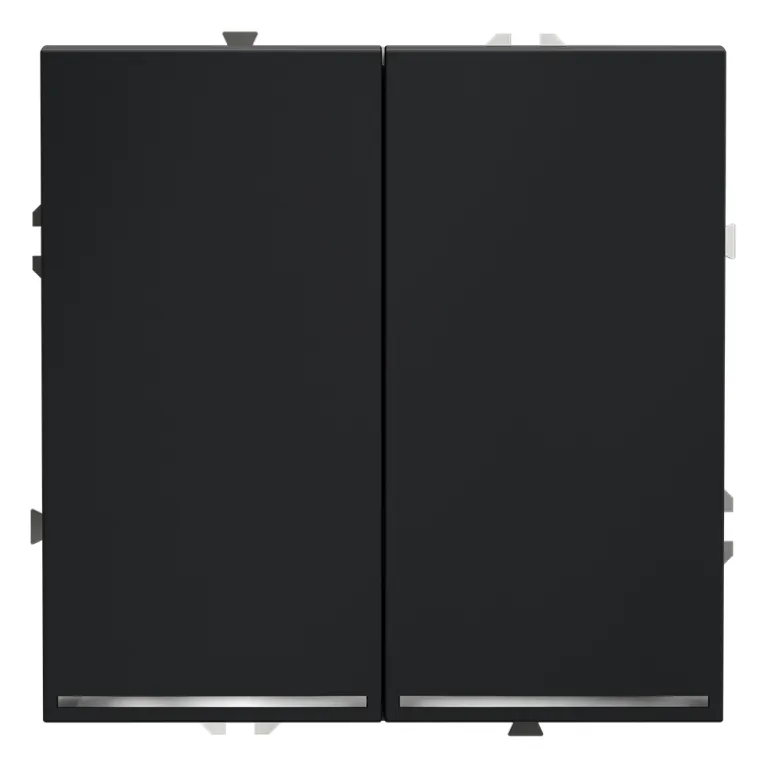 Проходной переключатель двухклавишный с подсветкой Voltum S70 VLS020407 в Нижнем Новгороде