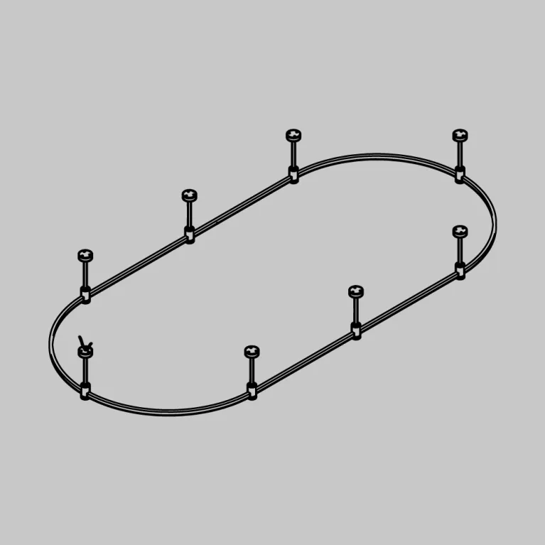 Основание Short для трековых светильников Maytoni Technical Flarity TFC-Flar-S01-PT в Нижнем Новгороде