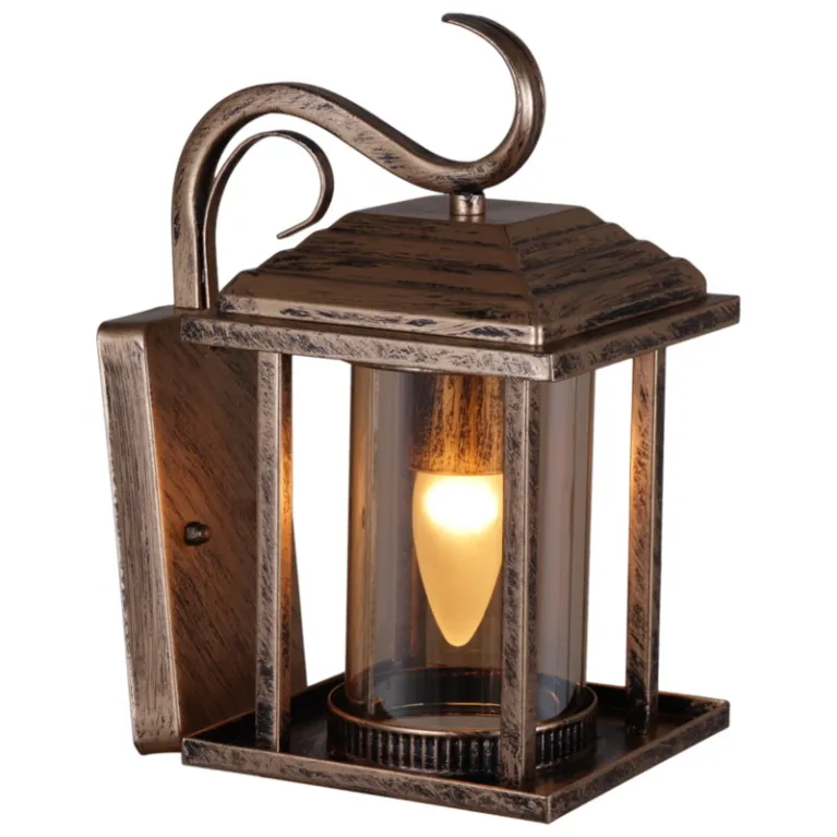 Уличный настенный светильник Reluce 08283-9.2-001U BKG в Нижнем Новгороде