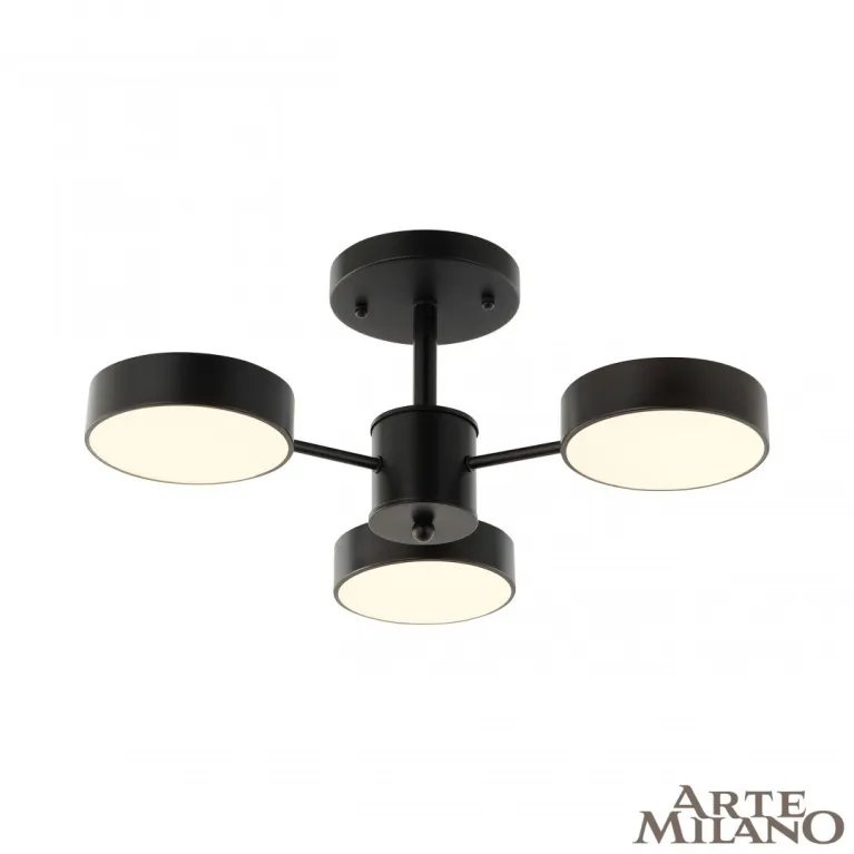 Люстра на штанге Arte Milano Ferrara 250906/3B Bk в Нижнем Новгороде