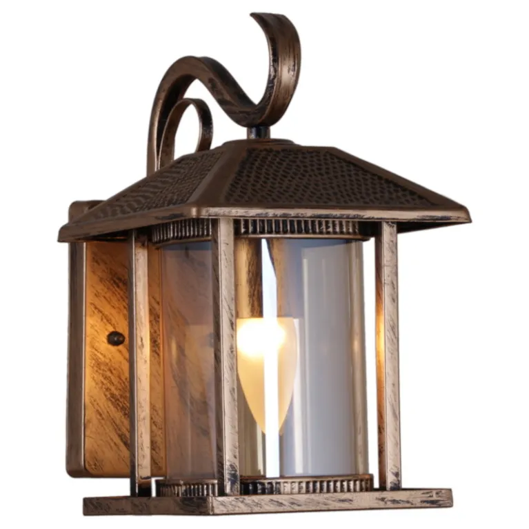 Уличный настенный светильник Reluce 08287-9.2-001U BKG в Нижнем Новгороде