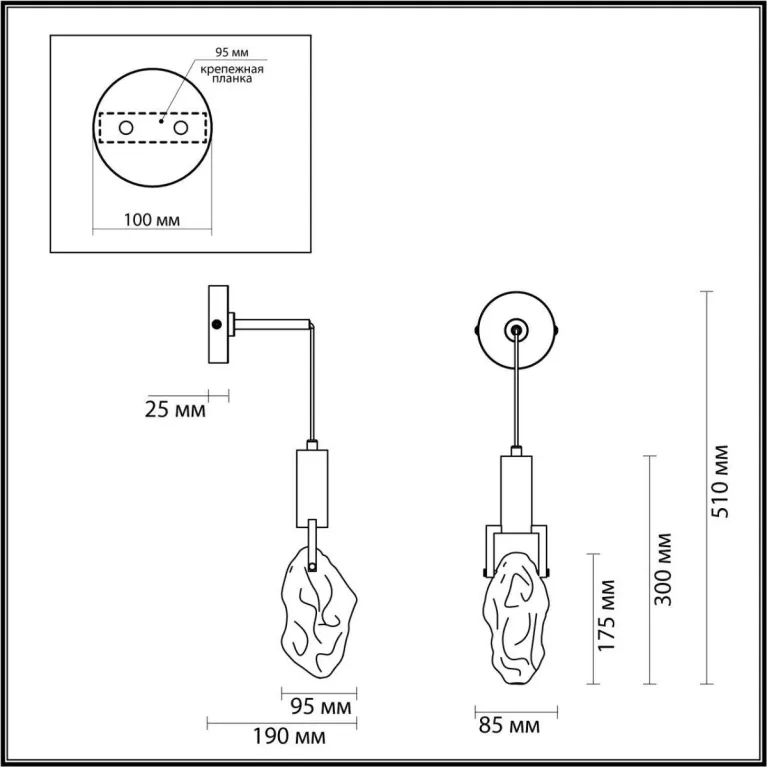 Бра Odeon Light Lia 4372/5WL в Нижнем Новгороде
