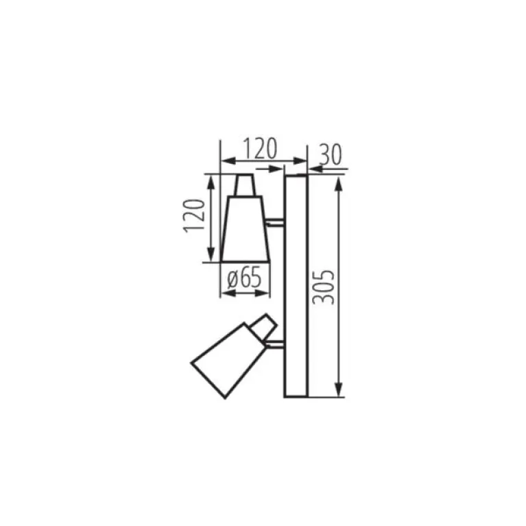 Спот Kanlux SEMPRA EL-2I B-SR 33093 в Нижнем Новгороде