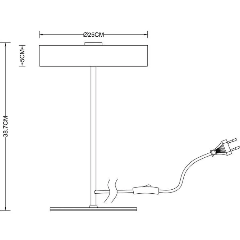 Настольная лампа Arte Lamp Elnath A5038LT-3PB в Нижнем Новгороде