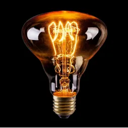 Лампа накаливания E27 60W прозрачная VG6-BR30A3-60W 6499