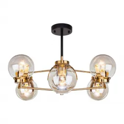 Потолочная люстра Eurosvet Creek 70118/6 черный