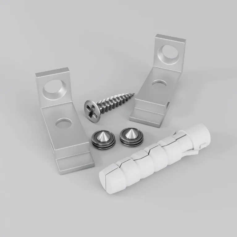 Комплект креплений для радиусного профиля с боковым свечением (2 шт.) Maytoni Led strip ALM-3535R-1M в Нижнем Новгороде